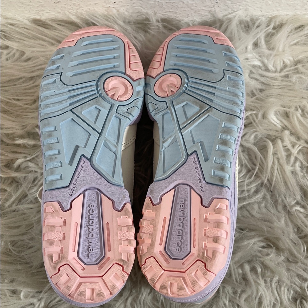 NEW BALANCE 550 Lace Shell Pink With Permafrost Size 6.5 NEW - Picture 10 of 13